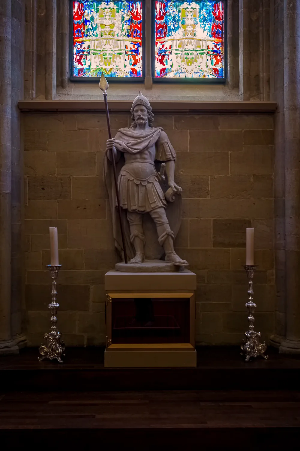Blick in den Kirchenraum der Abtei