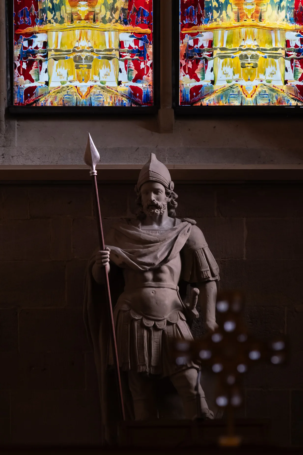 Blick in den Kirchenraum der Abtei