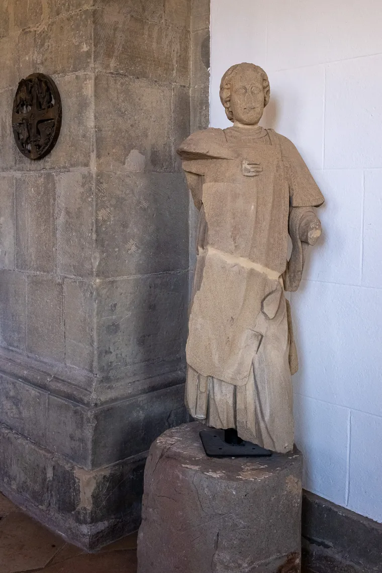 Ein stiller Bereich im Kloster